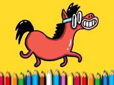Cartea de colorat BTS PONY