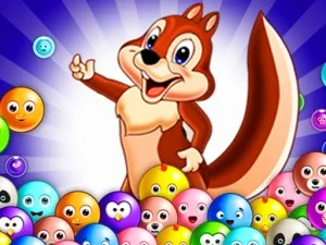 Meci de animale de companie cu shooter cu bule