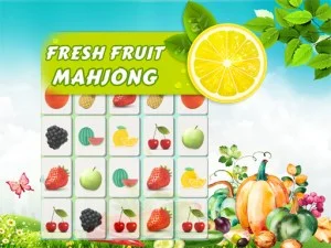 Conexiune de fructe proaspete mahjong