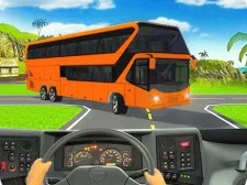 Joc de simulare a autobuzului antrenorului greu