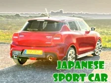 Puzzle -ul japonez de mașină sport