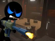 Stickman Armat Asasin Spațiu rece