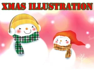 Puzzle de ilustrare de Crăciun